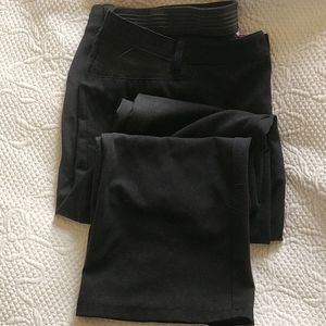 Boot cut maternity pants